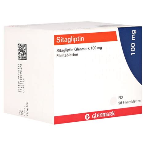 SITAGLIPTIN Glenmark 100 Mg Filmtabletten 98 St 98 St Online Kaufen