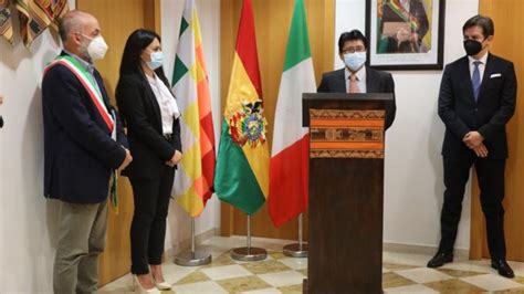 Cancillería Boliviana Inaugura Viceconsulado En Bérgamo Por La