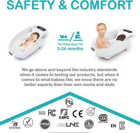 Aqua Scale V3 Next Generation Digital Baby Bath, White – BigaMart