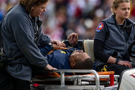 Michigan Assistant Mike Hart Is Improving After Collapsing On Sideline