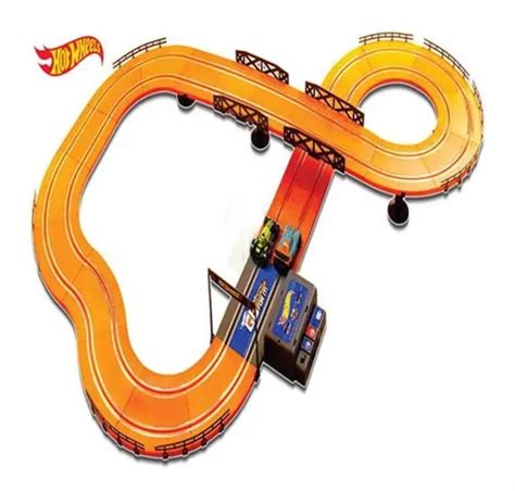 Pista Hot Whells Autorama Track Set Pro 380cm 2 Carrinhos Parcelamento Sem Juros