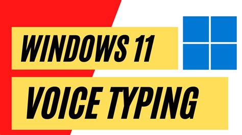 VOICE DICTATION How To Use Voice Typing In Windows 11 VOICE TO TEXT