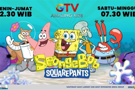 Long Weekend Tiba Warga Bikini Bottom Siap Bikin Harimu Ceria Nonton SpongeBob Setiap Hari Di GTV