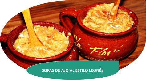 Sopas De Ajo Al Estilo Leon S Sopa De Ajo Sopas Ajo