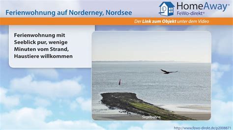 Norderney Ferienwohnung Mit Seeblick Pur Wenige Minuten Vom Strand