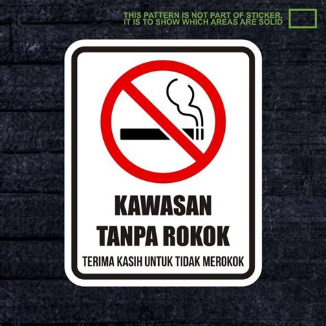 Jual Xwskpc Sticker Safety Sign K Keselamatan Kerja Ruangan Bebas