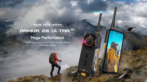 Ulefone Armor Ultra Walkie Talkie Power Meets Durability Ulefone