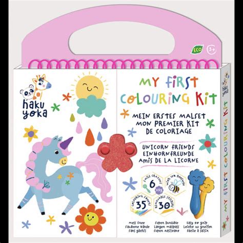 Mon Premier Kit De Coloriage Licorne Baby Steps NEW