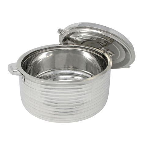 Stainless Steel Hot Pot Insulated Food Warmer Casserole Double Wall Hot Cold Pot
