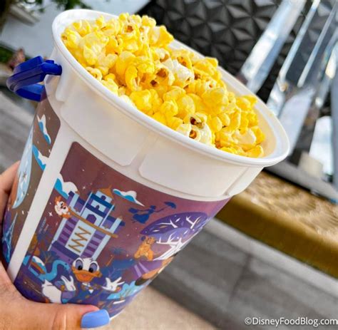 Refillable Popcorn Buckets In Walt Disney World The Disney Food Blog