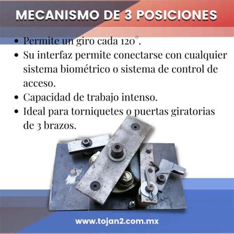 Mecanismos Para Puertas Giratorias Y Torniquetes En M Xico