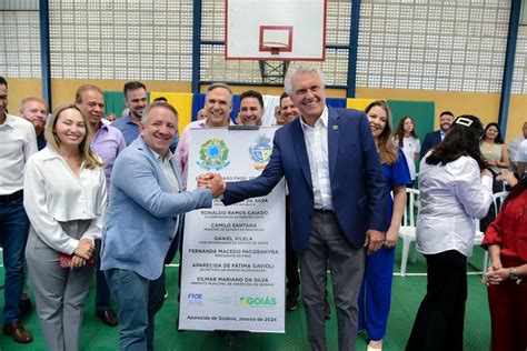 Caiado inaugura escola Padrão Século XXI em Aparecida de Goiânia - O ...