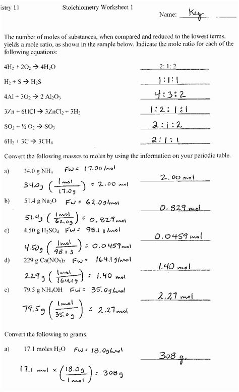 50 Introduction To Chemistry Worksheet