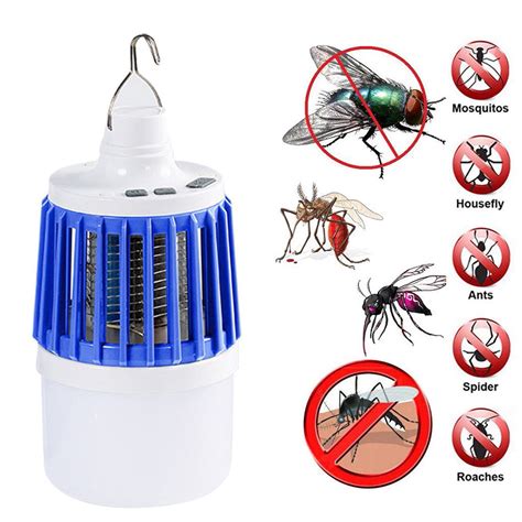 Kosheko Led Electric Mosquito Repellent Lamp Usb Charging Mosquito Catcher Light Household