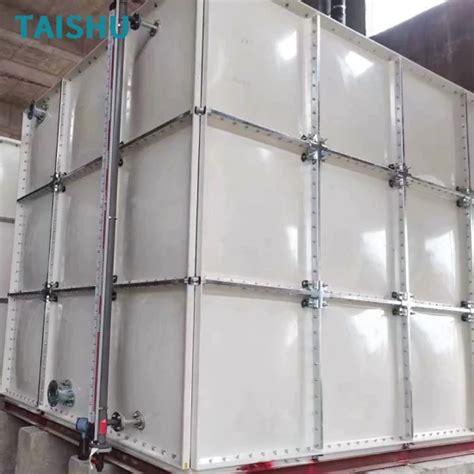 Easy Maintenance Frp Grp Smc Panel 5000l Water Storage Tanks With Manhole Plate Water Storage