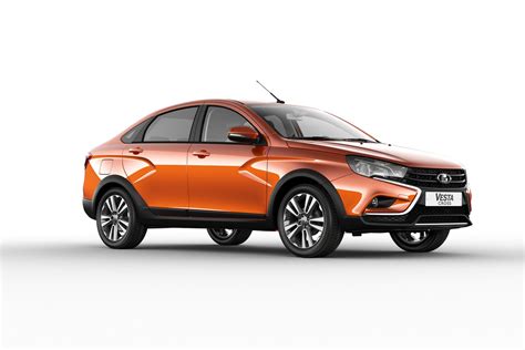 New Lada Vesta Cross Sedan Has More Road Clearance Than A RAV4 | Carscoops