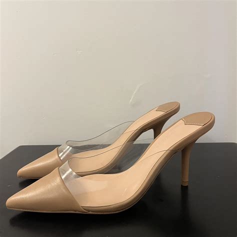 Tony Bianco Nude Kitten Heel Evon Size 8 5 Depop