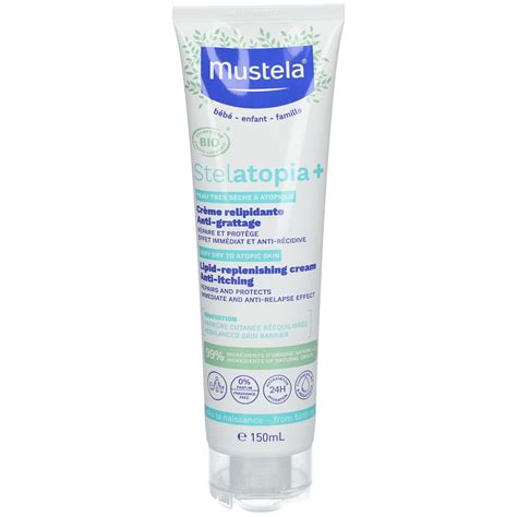 Mustela Stelatopia Anti Kratz R Ckfettende Creme Sehr Trockene Bis