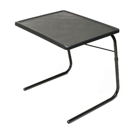 Table Mate XL TV Tray Extra Large Folding Table Black Walmart