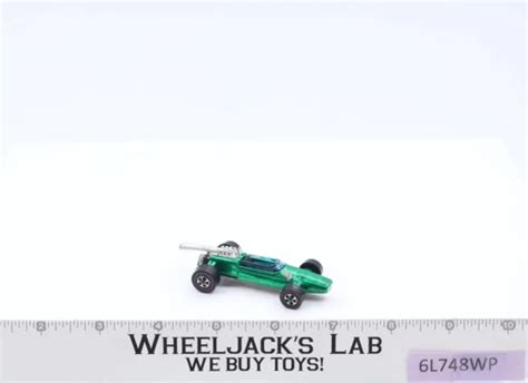 Brabham Repco F Green Redline Hot Wheels Mattel Vintage Rl Black Base Wheeljack S Lab