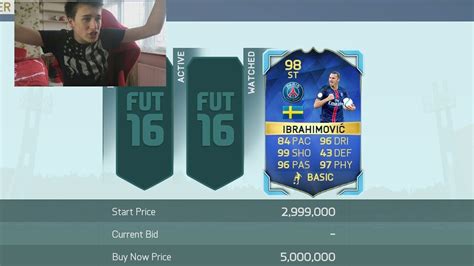 Tots Ibrahimovic Fifa Pack Opening Youtube