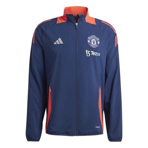 Manchester United Training Jacket Presentation Tiro Red Black