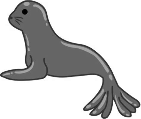 Download High Quality Seal Clipart Gray Transparent Png Images Art