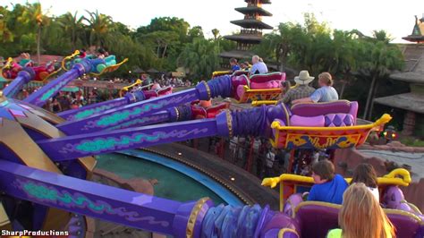 Magic Carpets Of Aladdin On Ride Disney Worlds Magic Kingdom