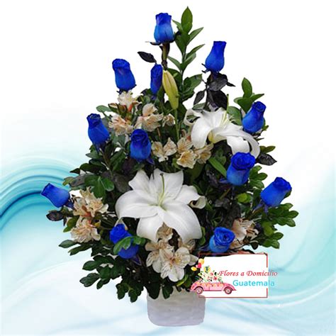 Recopilaci N Imagen Arreglos De Rosas Azules Para Hombre Abzlocal Mx