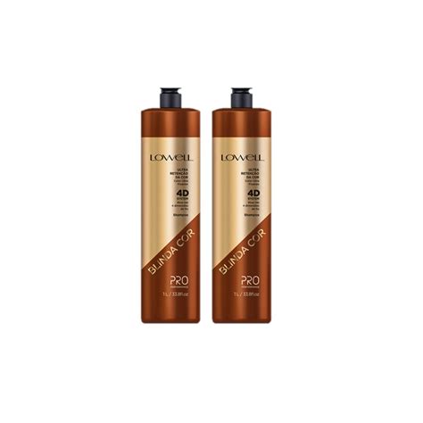 Kit Lowell Blinda Cor Pro Performance Shampoo L Unidades