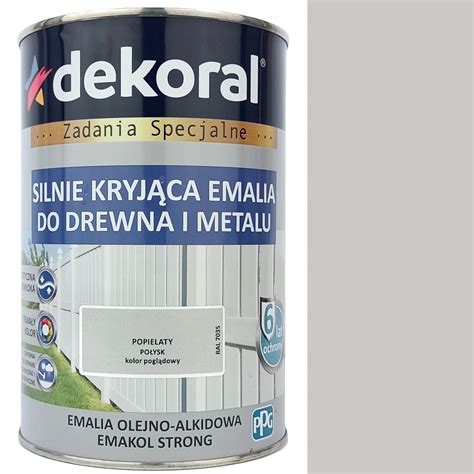 Emakol Do Drewna I Metalu Popielaty Po Ysk L