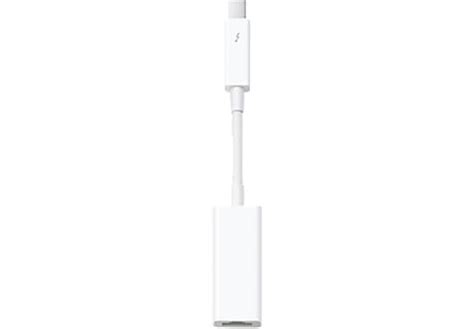 APPLE MD463ZM/A Thunderbolt Ethernet Gigabit Adapter, Weiß ...