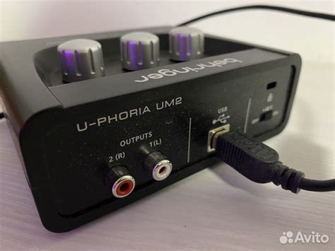 Внешняя звуковая карта behringer U-phoria UM2 купить в Калининграде ...