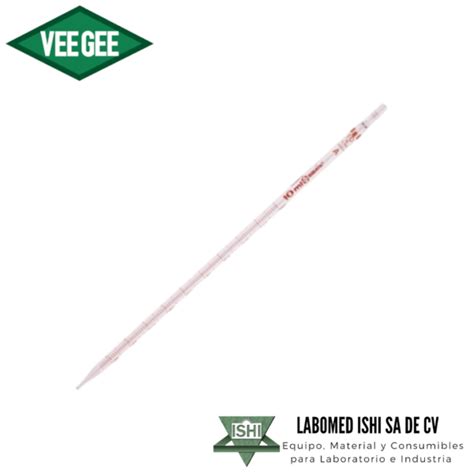 PIPETA SEROLOGICA De VEE GEE De 1 5 Y 25ml Labomed ISHI