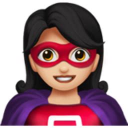 Woman Superhero Light Skin Tone Emoji U F B U F Fb U D U