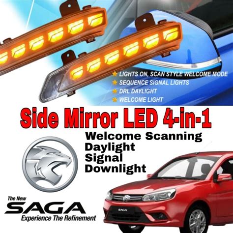 Proton Persona Saga Blm Flx Vvt Preve Redant Side Mirror Led Drl