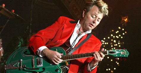 Brian Setzer Bring Christmas Rock Songs To Old Palm Springs Area Home