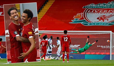 Watch Trent Alexander Arnold Buries Cracker Of Free Kick Vs Crystal Palace