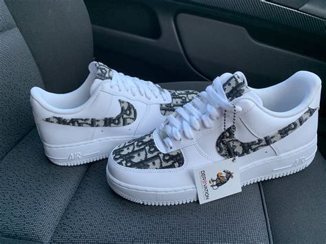 Custom Dior X Classic Air Force 1 Derivation Customs Custom