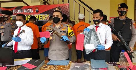 Beraksi Di 5 TKP Berbeda 3 Pelaku Curat Dibekuk Satreskrim Polres