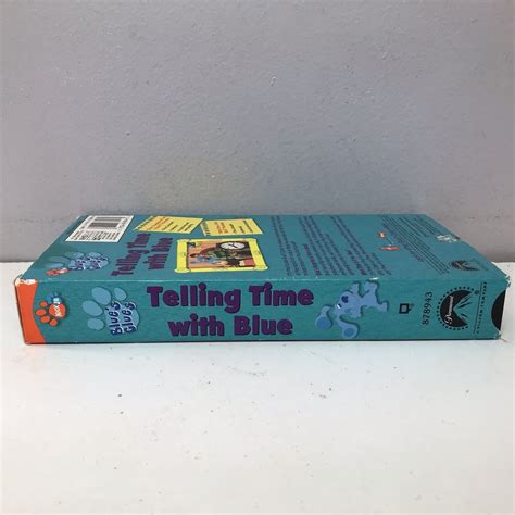 Nick Jr Blues Clues Telling Time VHS Grelly USA