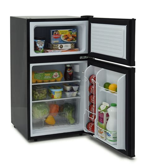 Iceking Ik K Cm Undercounter Fridge Freezer Black