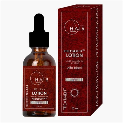 Лосьон против выпадения волос Perfect Hair PHILOSOPHY ALFA BLOK LOTION ...