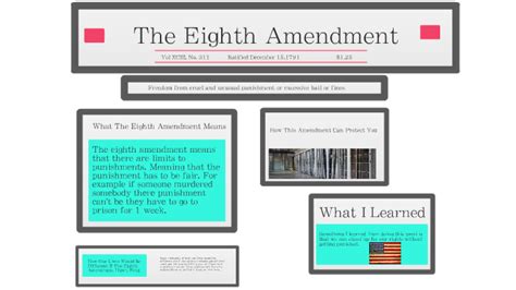 8th Amendment Definition