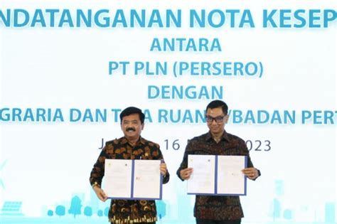 PLN Gandeng ATR BPN Amankan Aset Lahan Untuk Infrastruktur Kelistrikan