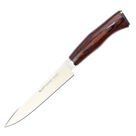 Cuchillo De Barbacoa Muela Gaucho Con Mango De Estamina Y Hoja De 16 Cm