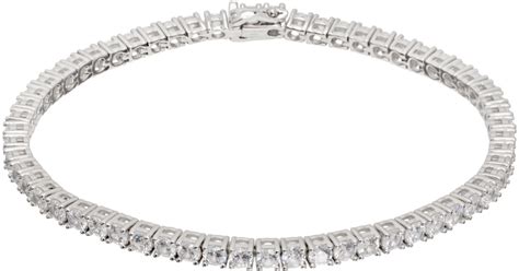 Silver Tennis Bracelet By Hatton Labs On Sale