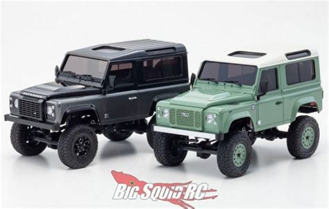 Teaser Kyosho Land Rover Defender Heritage Mini Z Big Squid Rc