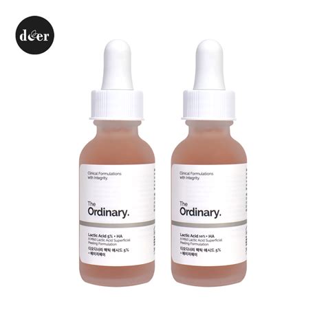 [the Ordinary] Lactic Acid 5 Ha [30ml] Lactic Acid 10 Ha [30ml