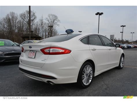 2014 White Platinum Ford Fusion Se Ecoboost 118949684 Photo 3 Car Color Galleries